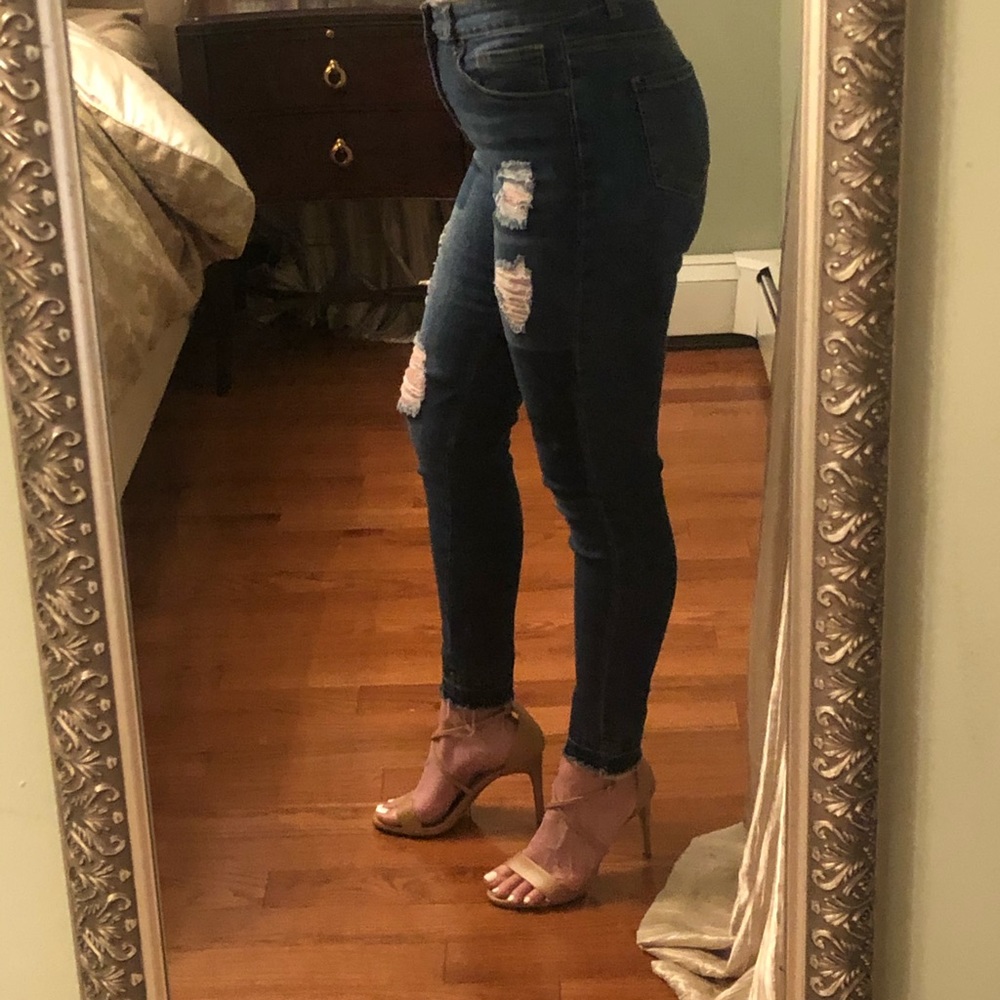Fashion Nova Distressed denim